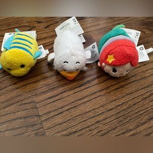 NWT Disney Tsum Tsum‎ Little Mermaid Set